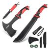 Hatchet/Machete Knife Set – Tactical Survival/Emergencies Tools