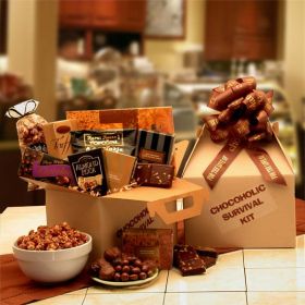 Chocoholic Survival Kit: Emergency/Crisis Chocolate Supply Box