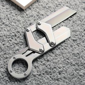 Outdoor Folding Knife: Two-Hand Grip Design/Survival/EDC Tool