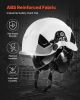 Industrial Safety Helmet with Visor and Earmuffs Adjustable Vented Hardhat