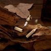 Mini Brass Capsule Knife – Survival Pocket/Keychain Pendant