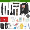 47pc Survival Kit – Compact EDC Gear/Disaster Preparedness