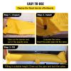 Flood Bag, 24 ft Length x 12 in Height, Reusable PVC Water Diversion Tubes, Lightweight with Excellent Waterproof Effect Used for Doorways, Garages