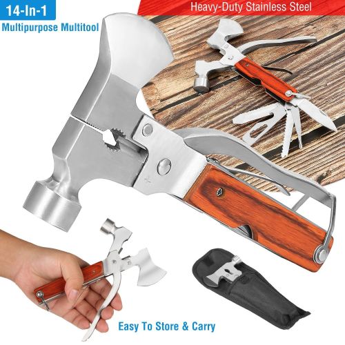 7-in-1 Survival Multitool Axe: Emergency Hammer/Pliers/Knife 7-in-1 Survival Multitool Axe: Emergency Hammer/Pliers/Knife