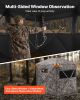 Hunting Blind, 6-7 Person Ground Blinds with Carrying Bag, Portable Camouflage Tent