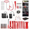 Trim Removal Kit, 63 automatic Trim removal Kit, Plastic panel fastener Removal Kit