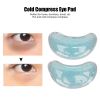 Reusable Ice Gel Eye Pack Cooling Hot Cold Compress Gel Eye Pad for Eye Strain Swelling Dark Circle Hot Cold Compress Eye Pad