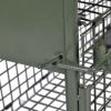 Steel Single Door Live Animal Trap Cage with Folding Handle