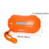 Hi-Viz Swim Safety Buoy – Inflatable Airbag Float for Emergency