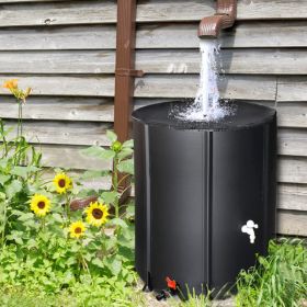 132gal Folding Rain Barrel - Collapsible Water Collection System