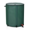 53gal Collapsible Rain Barrel: Water Storage for Emergency Use