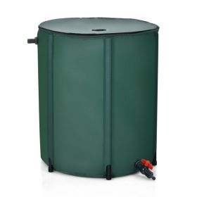53gal Collapsible Rain Barrel: Water Storage for Emergency Use