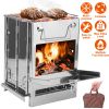 Foldable Wood Burning Camping Stove – Survival Cooking Gear