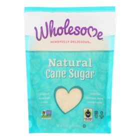 Wholesome Sweeteners Natural Cane Sugar – 1.5 lb, Case of 12