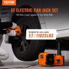Electric Car Jack 5 Ton – Hydraulic Lift w/Impact Wrench & Pump