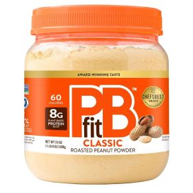 PBfit Classic Peanut Butter Powder – 24oz Protein/Survival Food