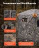 Hunting Blind, 6-7 Person Ground Blinds with Carrying Bag, Portable Camouflage Tent