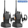 2 Pack BF-888S UHF Two-Way Radios – Portable Walkie Talkies