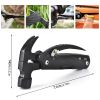 Stainless Steel Survival Hammer Multitool: Pocket Tool w/Sheath