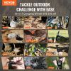 28in1 Survival Shovel & Axe - Folding Multitool/Emergency Gear