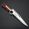Tactical Survival Knife – Stainless Steel Blade w/Walnut Handle