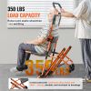 VEVOR Manual Stair Chair, 350 lbs Load Capacity, Foldable Emergency Stair Wheelchair with 4 Wheels