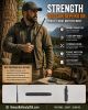 Expandable Rubber Grip Baton – 21 in Carbon Steel Duty Baton