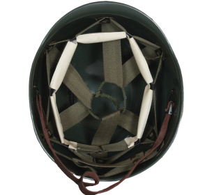 Plastic Helmet Liner Complete w/Suspension/Leather Chin Strap