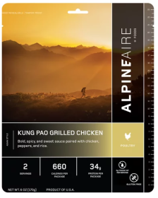 Kung Pao Grilled Chicken – Ready-to-Eat Survival Meal Pouch