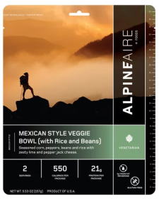 Survival Mexican Veggie Bowl – Ready-to-Eat Crisis Meal Pouch