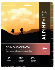 Spicy Sausage Pasta – Emergency/Survival Meal Ready to Eat