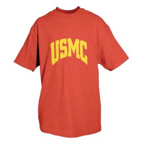 USMC RED T (Option: SHIRT W/YELL IMPRINTXXXL)