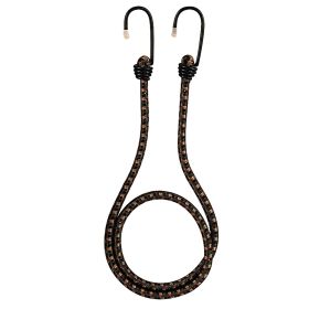 Bungee Shock Cords – Heavy-Duty Restraint to Protect Gear (Length: 24 Inches, Color: Woodland Camo)