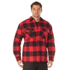 Buffalo Plaid Quilted Jacket – Insulated Cold Weather Layer (size: S)