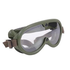 G.I. Style Sun, Wind & Dust Goggles – Interchangeable Lenses (Color: Olive Drab)