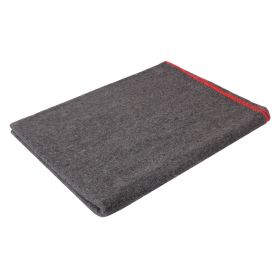 Wool Rescue Blanket: Warm Insulation for Emergencies/Survival (Color: Grey, size: 60" x 80")