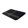 Striped Wool Survival Blanket Heavy Duty 62x80 Cold Protection