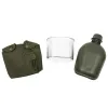 3 Piece Canteen Kit - Hydration With Cover & Aluminum Cup Set