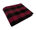 Plaid Wool Survival Blanket Heavy Duty 62x80 Warmth Insulation