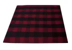 Plaid Wool Survival Blanket Heavy Duty 62x80 Warmth Insulation