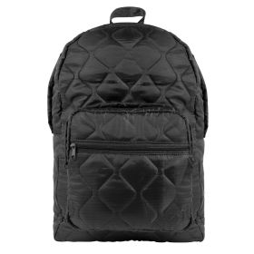 Lightweight Woobie Backpack - Tough Storage for Survival/Travel (Color: Black)