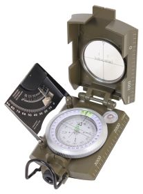 Deluxe Marching Compass – Precision Navigation for Survival (Color: Olive Drab)