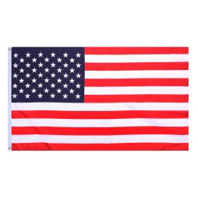 U.S. Flag - Durable Polyester American Banner - Red/White/Blue (size: 3' x 5')