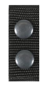 Enhanced Duty Belt Keepers: Secure Fit for Survival/Tactical Use (Color: Black)