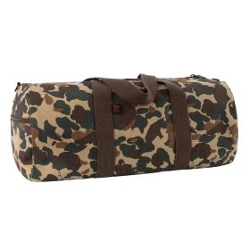 Fred Bear Camo Canvas Duffle Bag – Durable Shoulder Carry (size: 19 Inches)