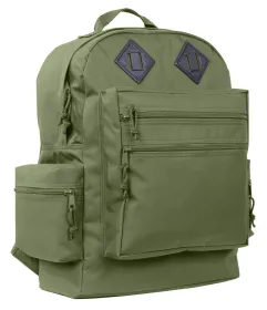 Deluxe Day Pack – Compact Emergency & EDC Backpack (Color: Olive Drab)
