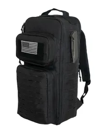 Tactical Single Sling Pack – Rapid Access Emergency Gear Pack (Color: Black)