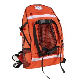 EMS Trauma Backpack – Emergency Medical Response Pack (Color: Orange)