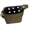 Canvas Insulated Cooler Bag: Compact Beverage/Supply Carrier