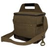 Canvas Insulated Cooler Bag: Compact Beverage/Supply Carrier